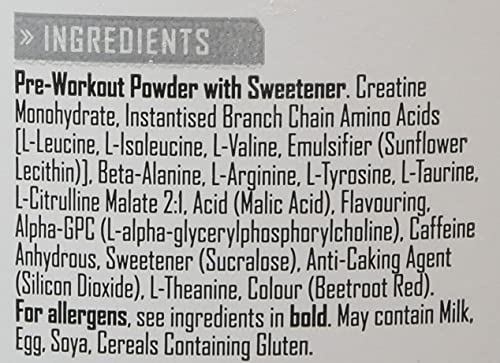 PhD Authentic Charge Pre Workout - Sour Watermelon