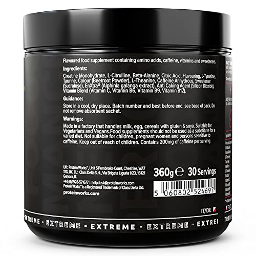 Raze Extreme Pre-Workout Drink Mix – Fruit Punch