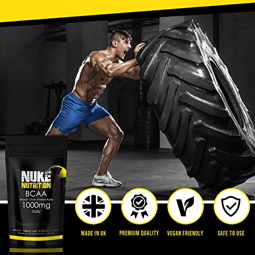 Nuke Nutrition BCAA Capsules for Lean Muscle