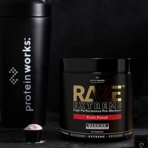 Raze Extreme Pre-Workout Drink Mix – Fruit Punch