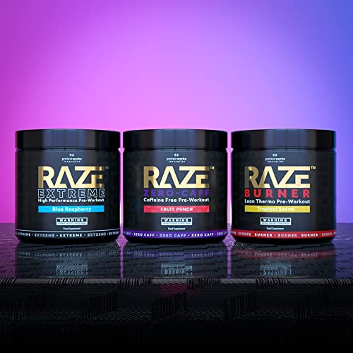 Raze Extreme Pre-Workout Drink Mix – Fruit Punch