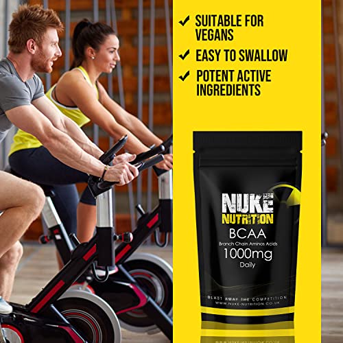Nuke Nutrition BCAA Capsules for Lean Muscle