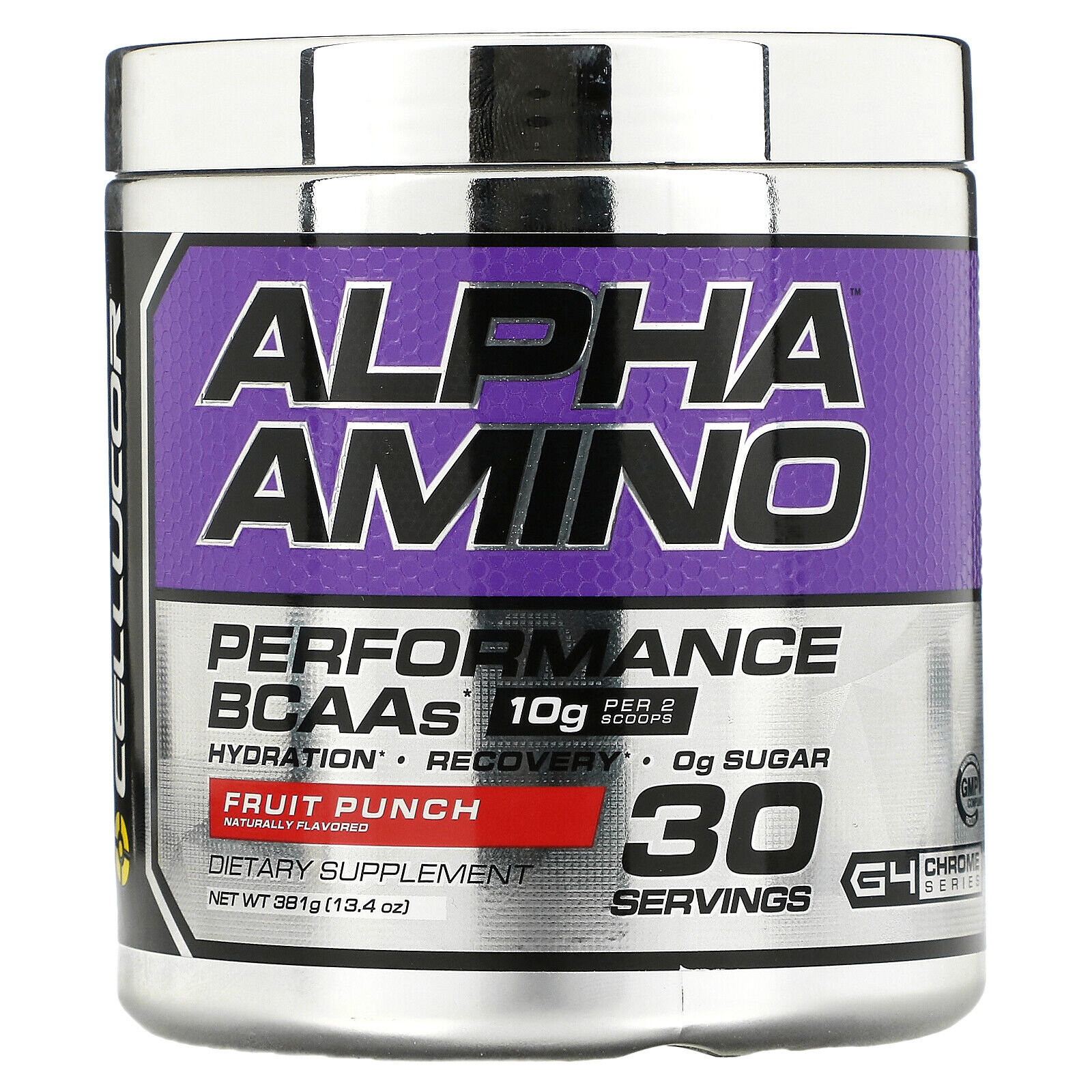 Cellucor Alpha Amino EAA & BCAA Powder - Fruit Punch