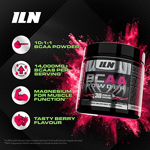 Berry Flavor BCAA Powder - 14,000 mg per Serving