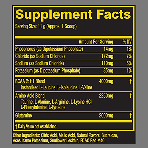 Cellucor BCAA Sport Powder - Cherry Limeade, 30 Servings