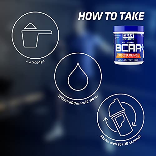 USN BCAA Power Punch Energy Blend - Watermelon 400g