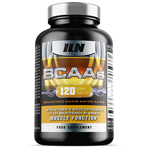 High-Dose BCAA Capsules for Vegans - 120 Tablets