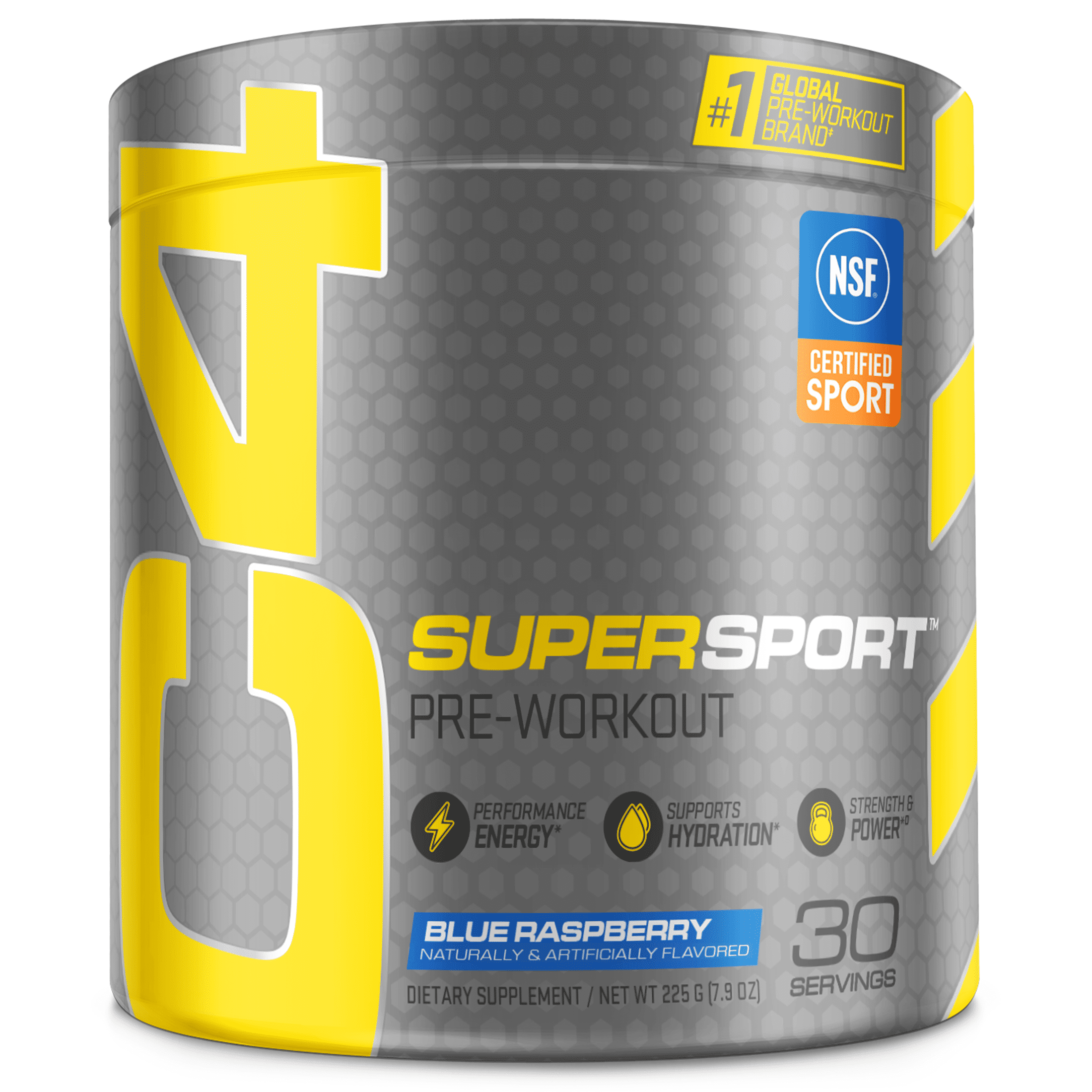 C4 Super Sport Preworkout Blue Raspberry 30 Servings