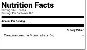 Muscle Milk Creatine Powder, Unflavored, 100 Servings