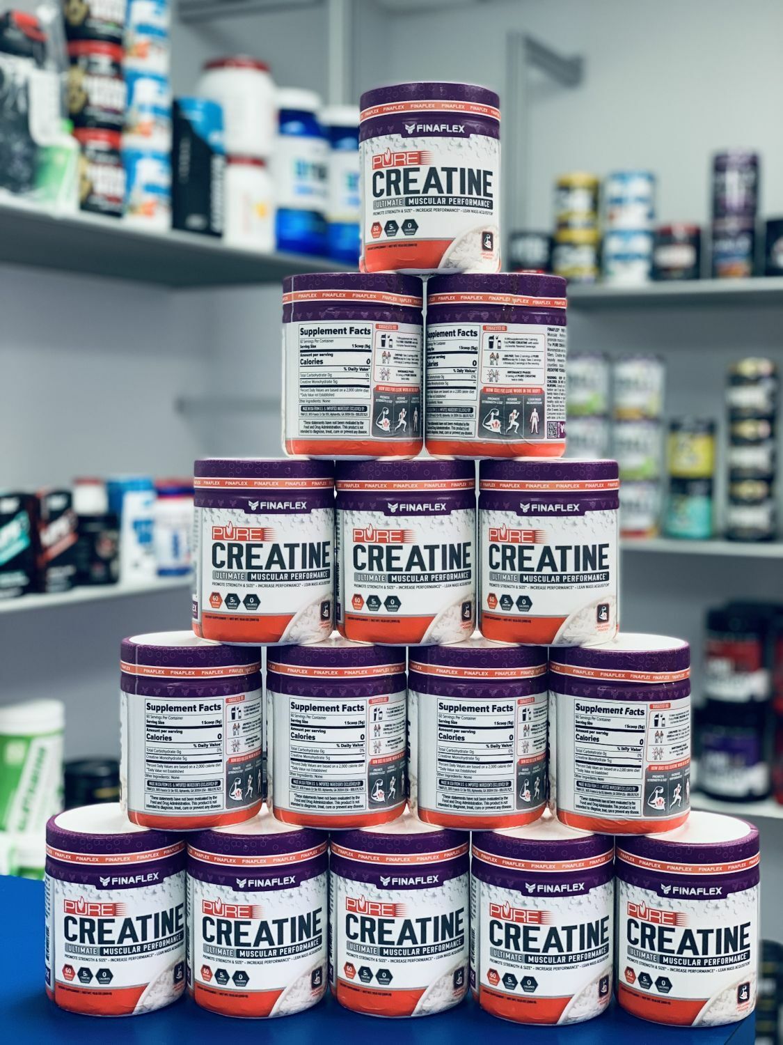 Pure Micronized Creatine Powder for Muscle Growth