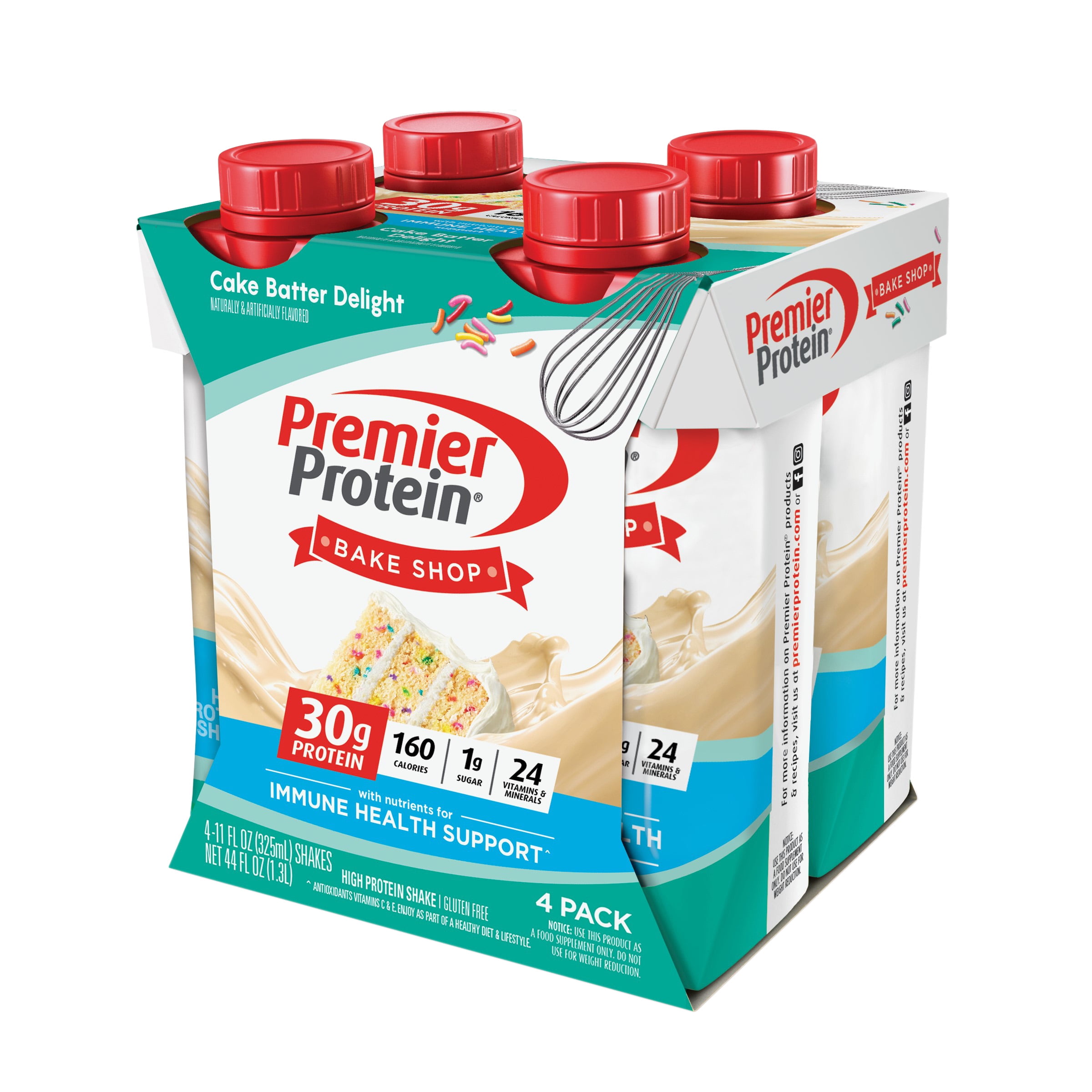 Premier Protein Shake, Cake Batter Delight, 30g Protein