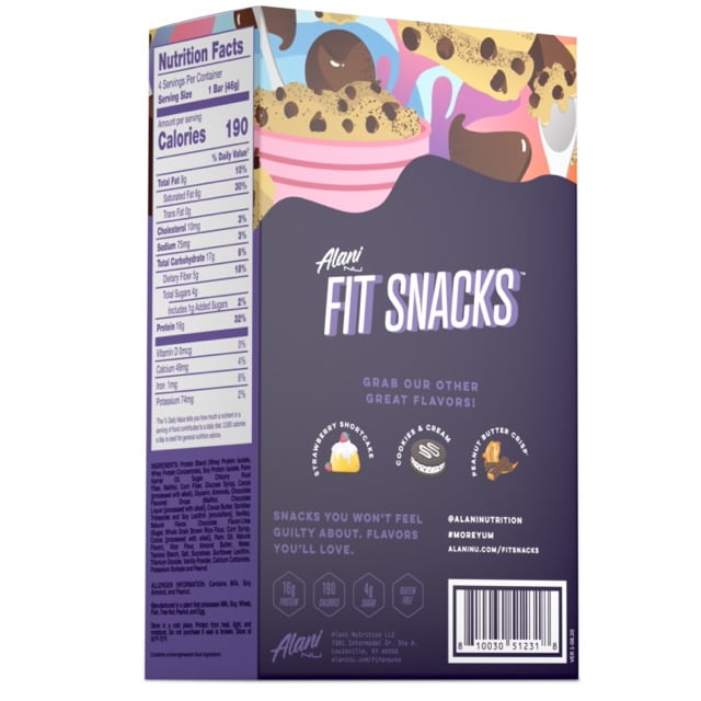 Alani Nu Cookie Dough Protein Bar 4 Pack