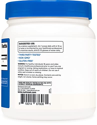 Nutricost Creapure Creatine Monohydrate 500g