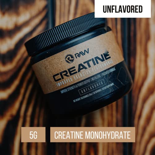 RAW Nutrition Micronized Creatine Monohydrate Powder 150g