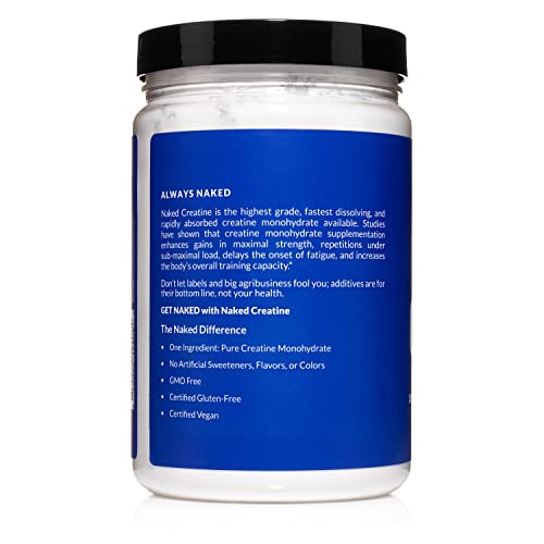 Pure Creatine Monohydrate for Strength Gains, 100 Servings