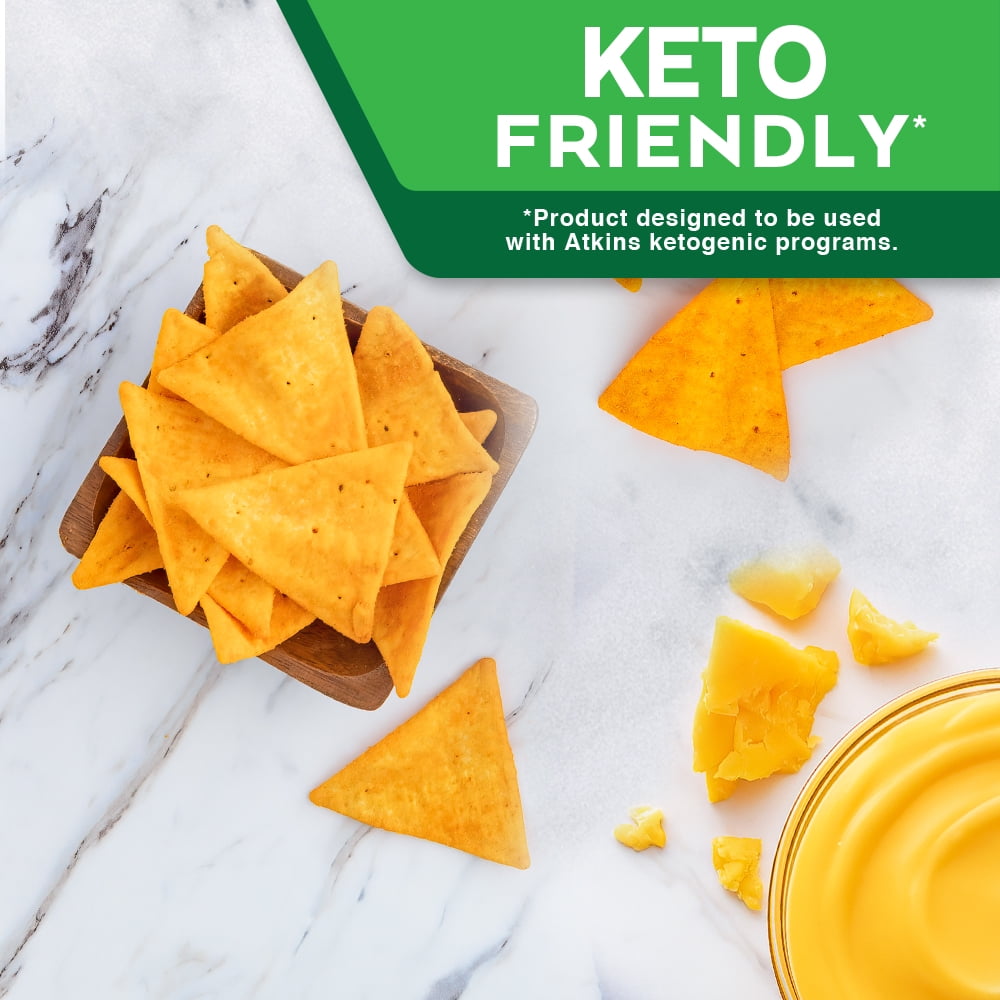 Atkins Nacho Cheese Protein Chips, 1.1oz