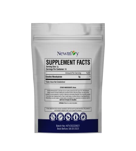 Pure Micronized Creatine Monohydrate, 280g