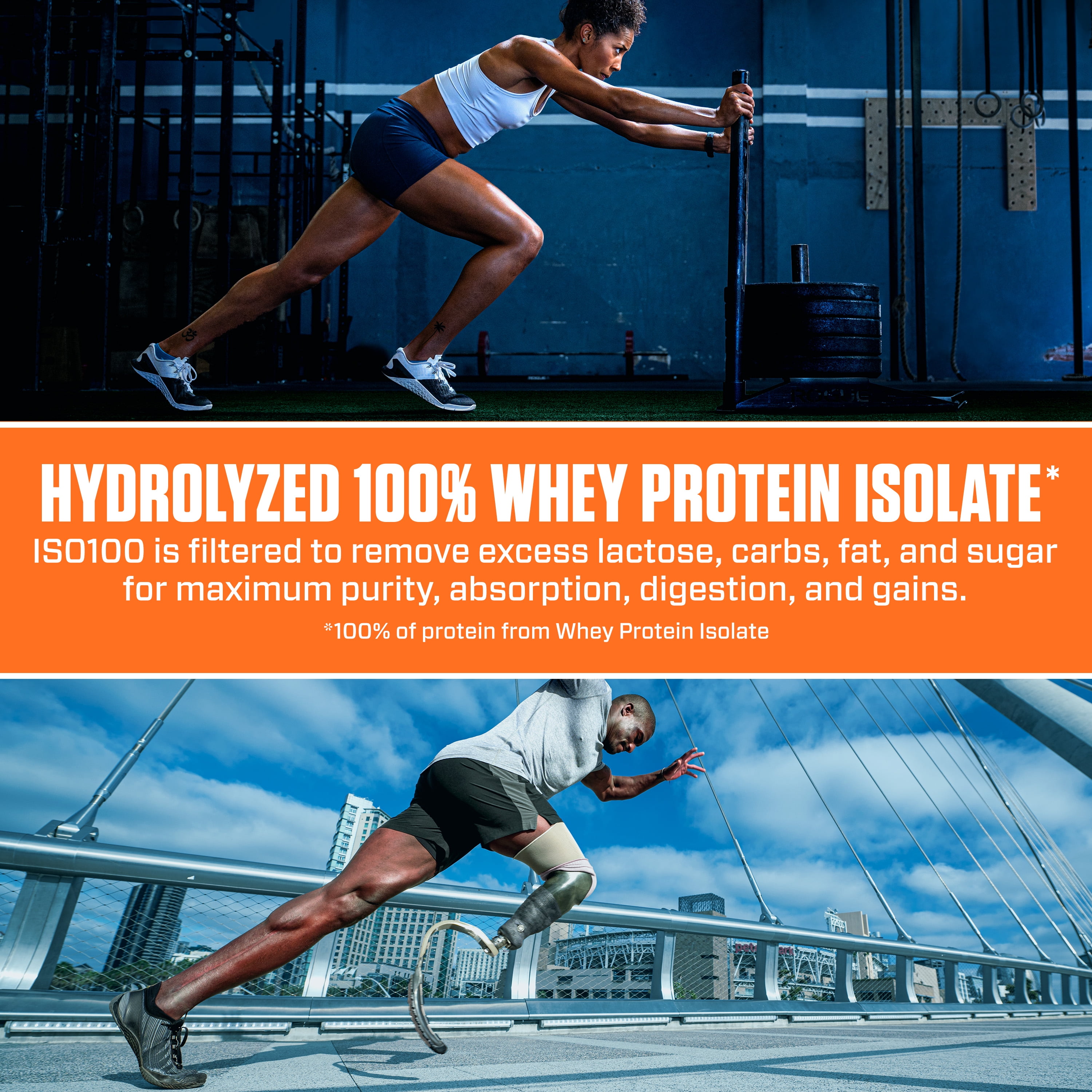 Dymatize ISO100 Dunkin' Cappuccino Protein Powder