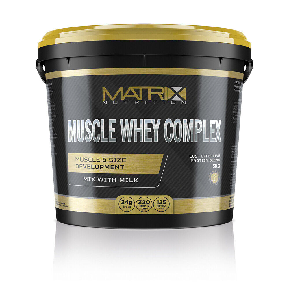 Matrix Nutrition Muscle Whey Protein Shake 5KG