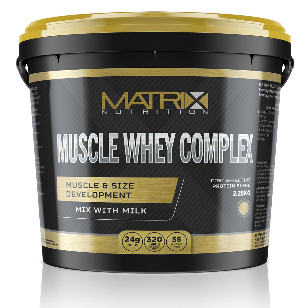 Matrix Nutrition Muscle Whey Protein Shake 5KG