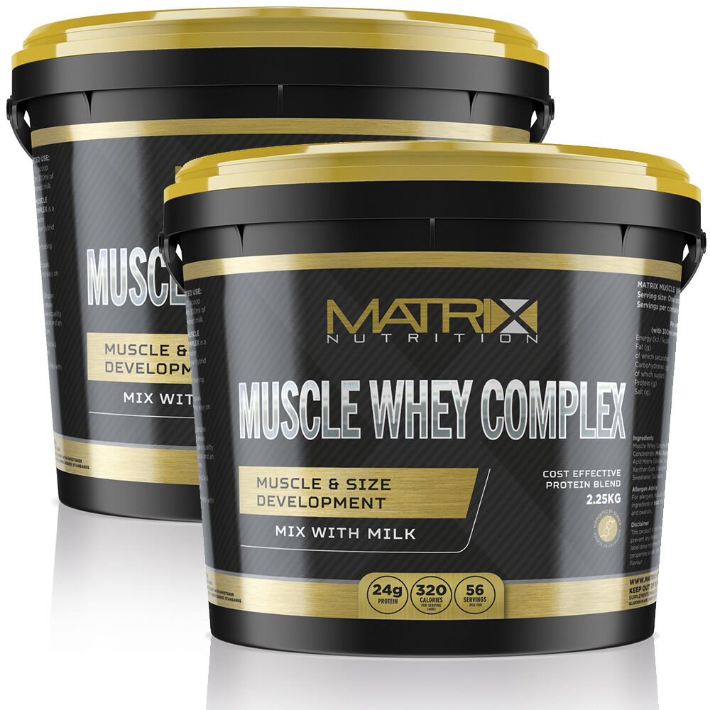 Matrix Nutrition Muscle Whey Protein Shake 5KG