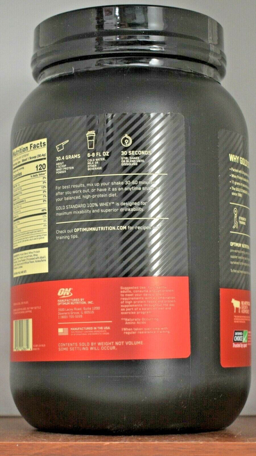 Optimum Nutrition Gold Standard Whey Protein Chocolate