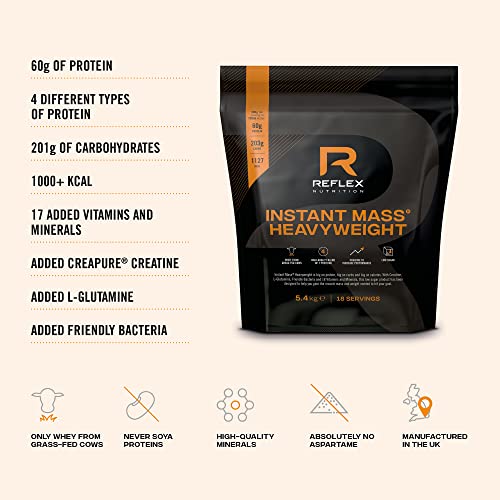 Reflex Nutrition Instant Mass Protein Powder 2kg Chocolate