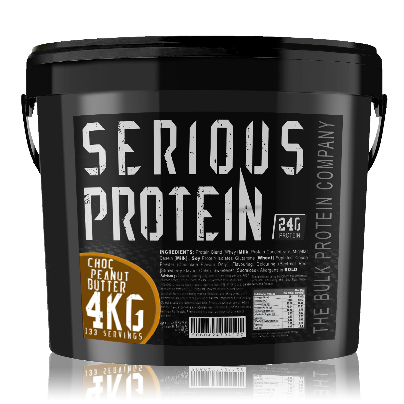 Whey & Casein Protein Blend - Chocolate Peanut 4kg