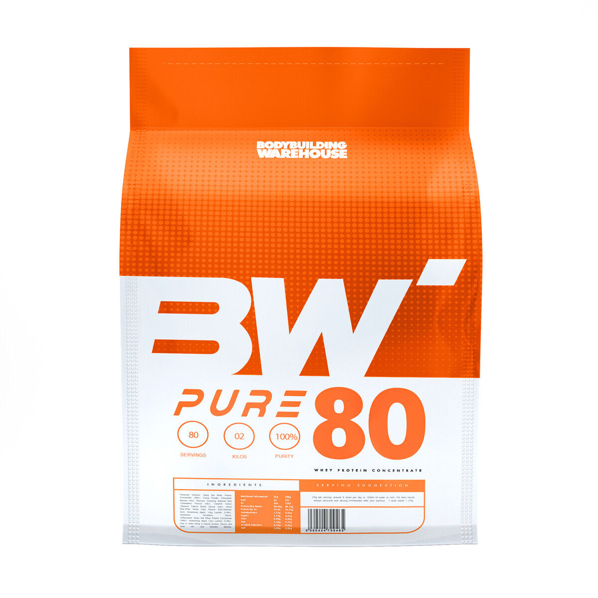 Pure Whey 80 Protein Powder - Bodybuilding Warehouse