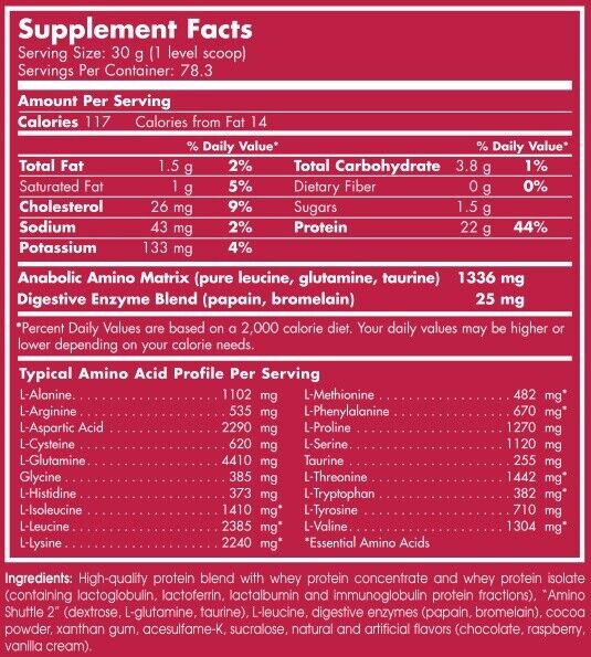 Scitec Nutrition 100% Whey Protein Isolate & Concentrate