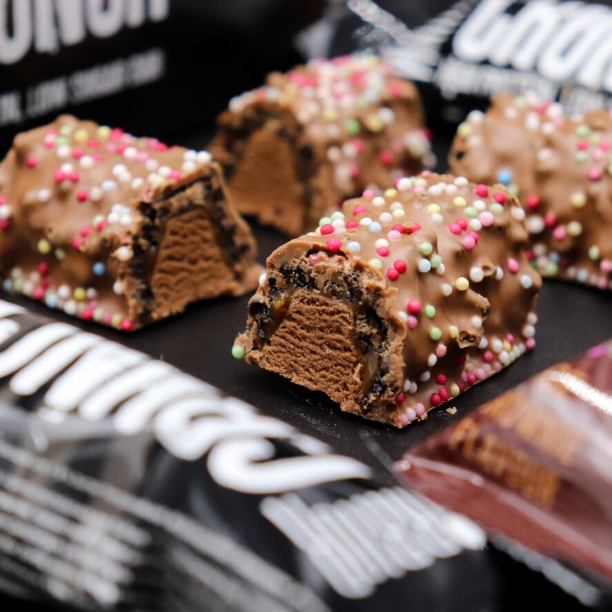 Warrior Crunch Protein Bars - 20g Protein, 12 Pack