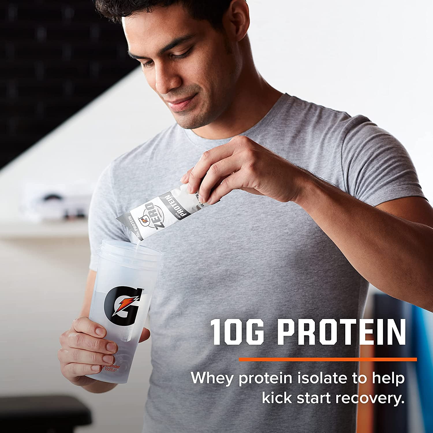 Gatorade Zero Protein Powder Glacier Freeze, 10 Pack