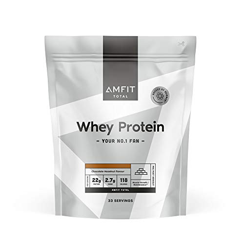 Amfit Nutrition Chocolate Hazelnut Whey Protein Powder