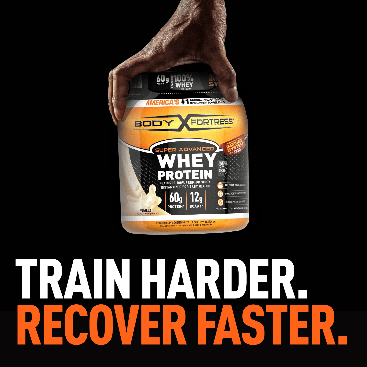 Body Fortress Super Advanced Whey Protein – Vanilla