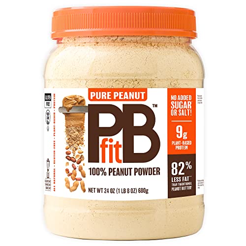PBfit Pure Peanut Powder, Non-GMO Protein Boost