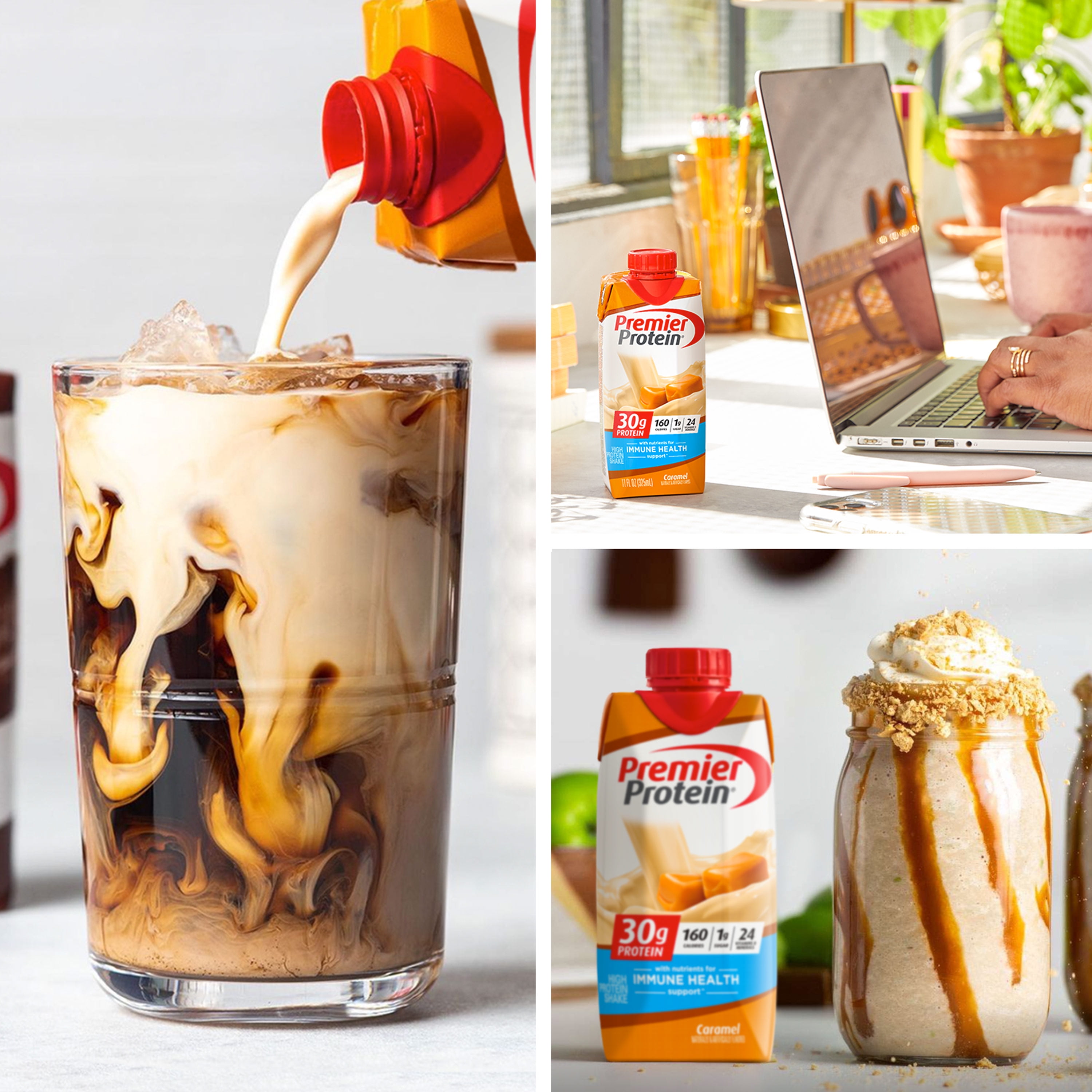 Caramel Premier Protein Shake, 30g Protein, 4 Pack