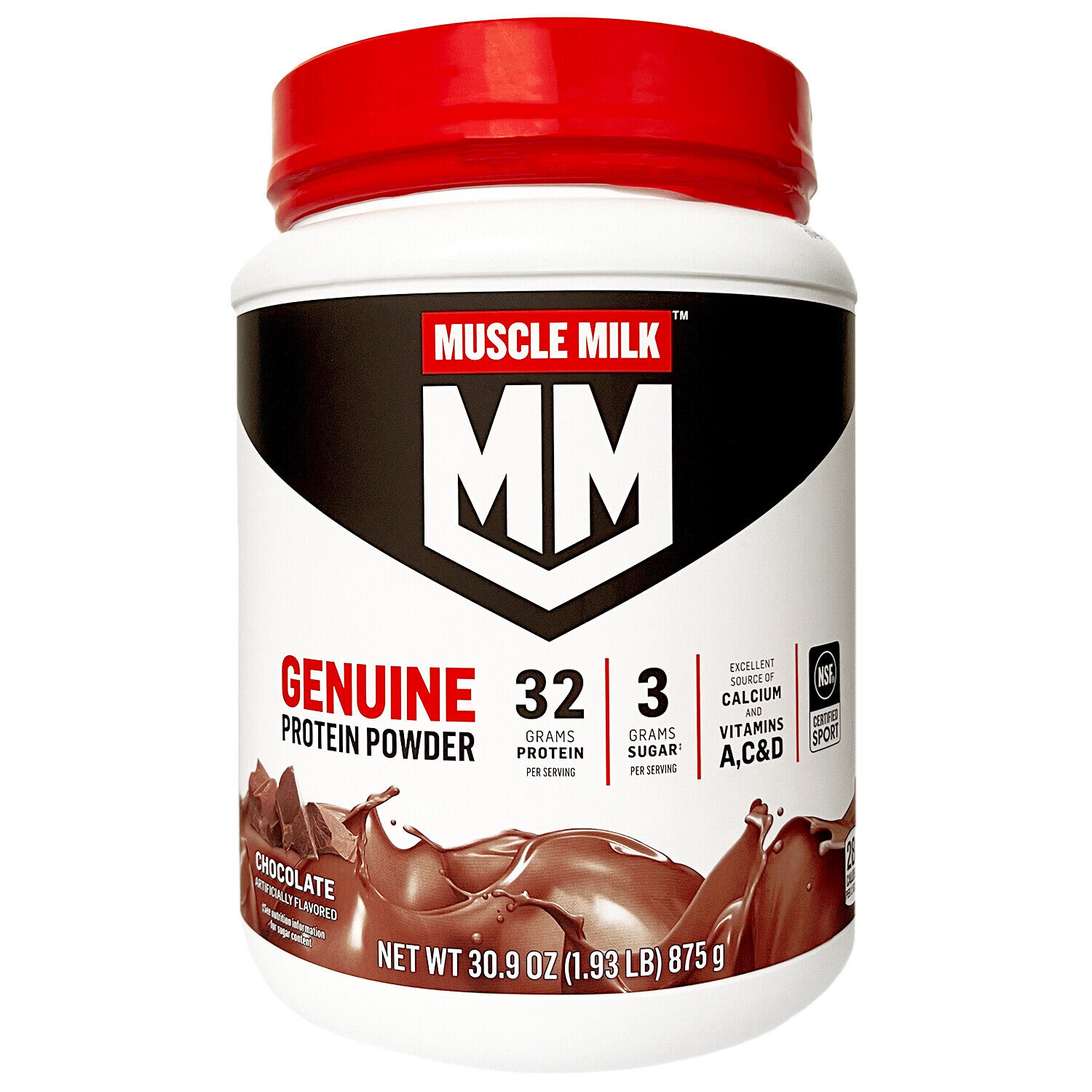 Muscle Milk Protein Powder Shake - Chocolate 1.93 lbs