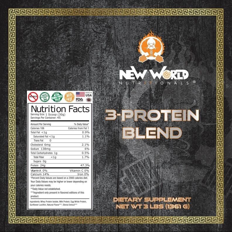 Chocolate Protein Blend - 15lb Bulk Size
