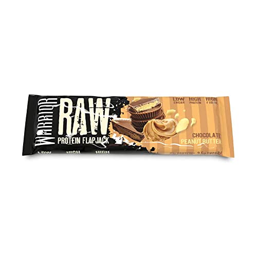 Warrior RAW Protein Flapjack Bars - Chocolate Peanut Butter