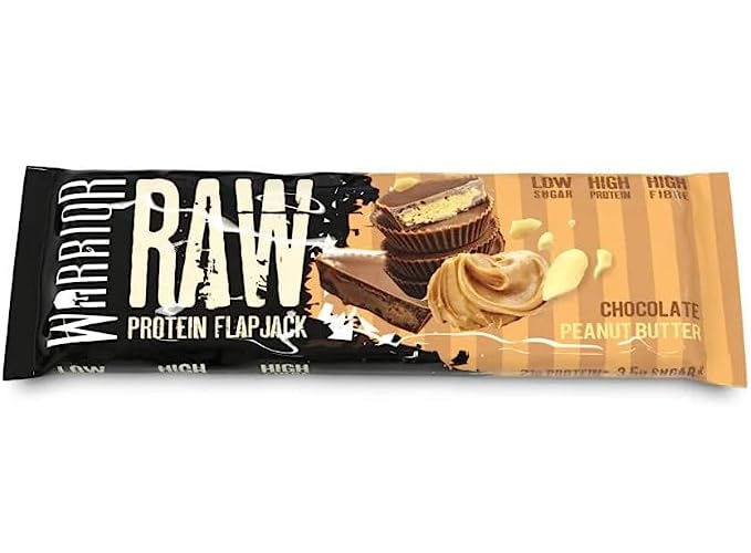 Warrior RAW Protein Flapjack Bars - Chocolate Peanut Butter