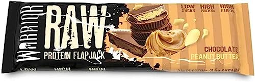 Warrior RAW Protein Flapjack Bars - Chocolate Peanut Butter