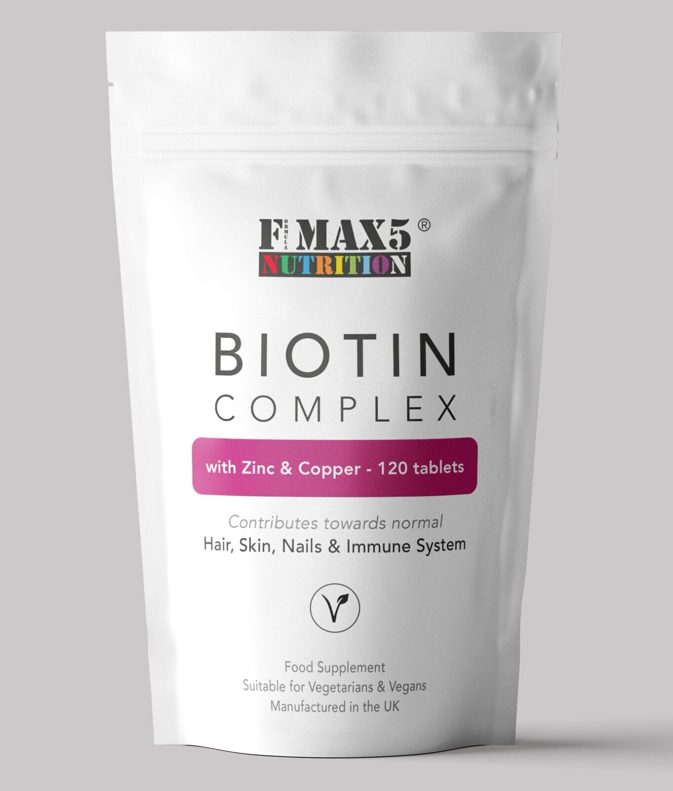 Biotin 10,000mcg, Zinc & Copper for Healthy Hair