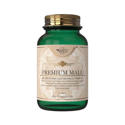 Sky Premium Male Multivitamin with Essential Minerals – 60 Tablets
