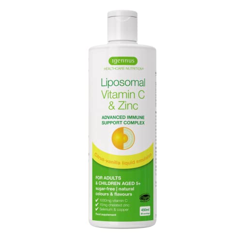 Liposomal Vitamin C 1000mg & Zinc Immune Boost