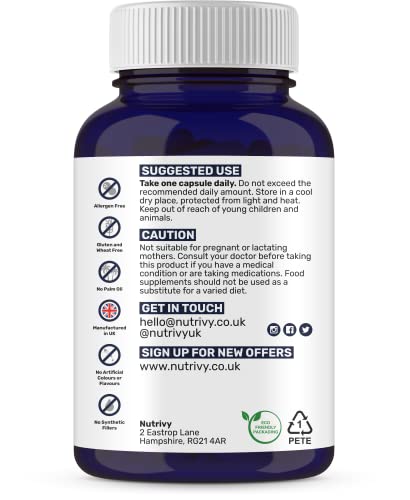 Vegan Vitamin C, Zinc & Copper Capsules, 90 Count