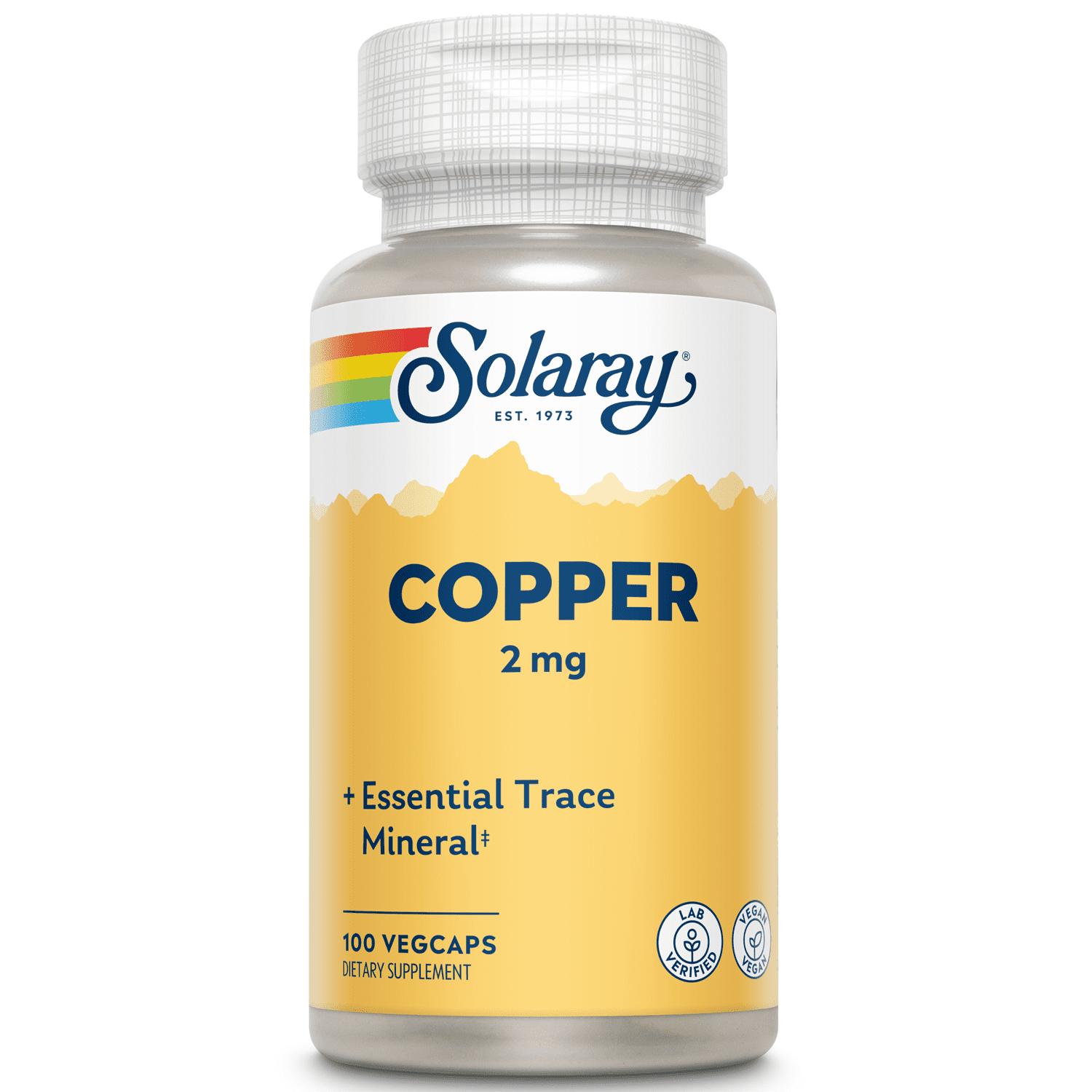 Solaray 2 mg Copper for Blood and Immune Health