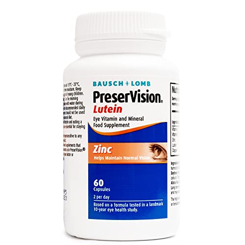 PreserVision Lutein Eye Supplement with Zinc & Vitamins