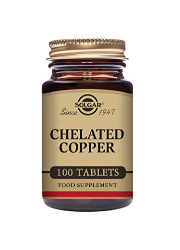 Solgar Chelated Copper 100 Tablet Pack