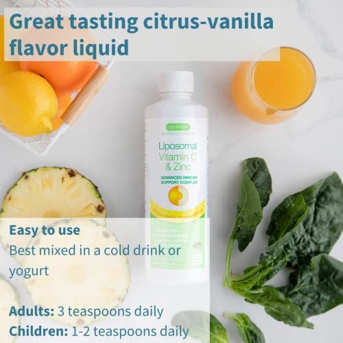 Liposomal Vitamin C 1000mg & Zinc Immune Boost