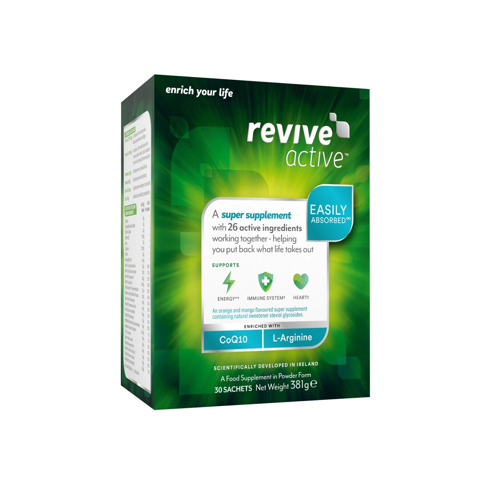 Revive Active Daily Multivitamin - 26 Ingredients